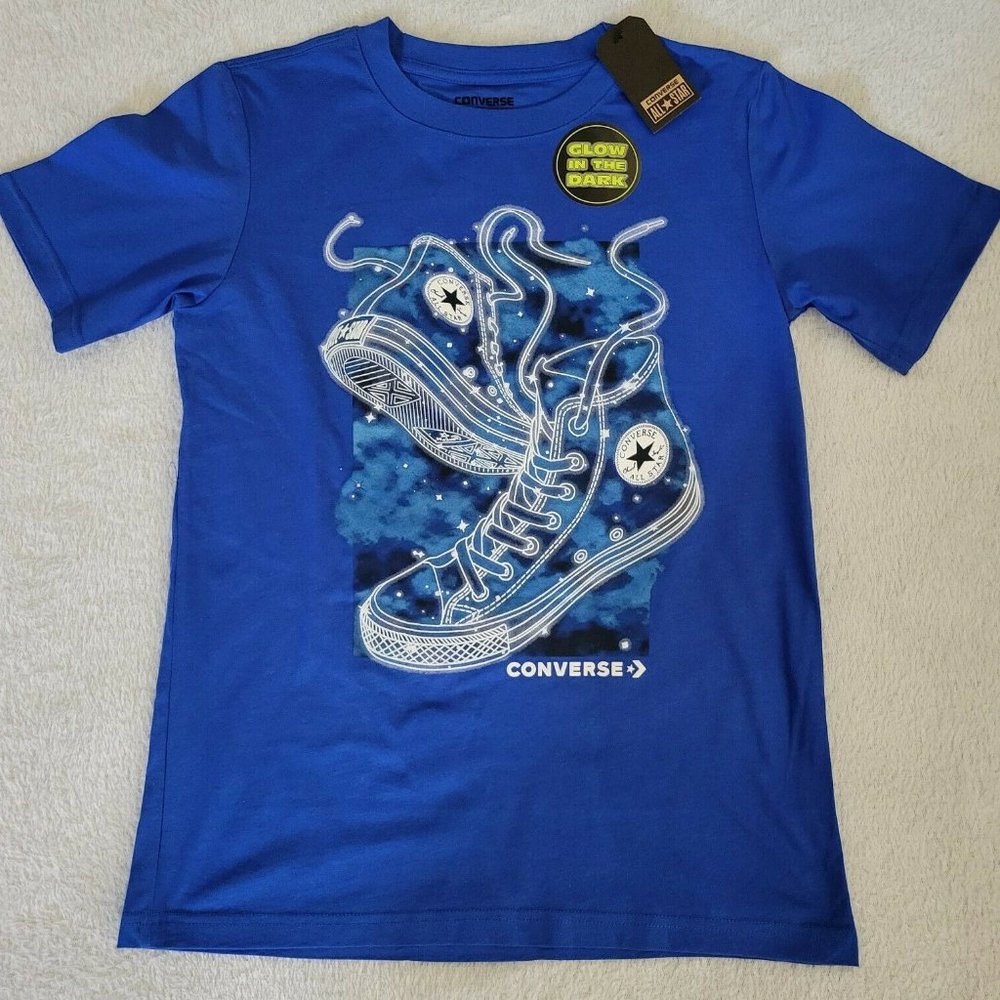 Converse Boys Youth T-Shirt 10017477 100% Cotton